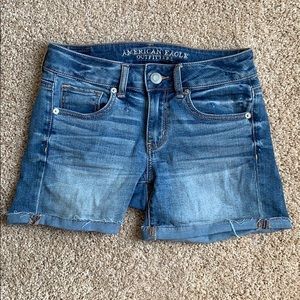 American Eagle midi shorts
